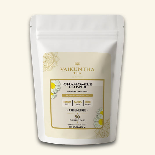 Chamomile Herbal Infusion | Caffeine-Free Calming Tea